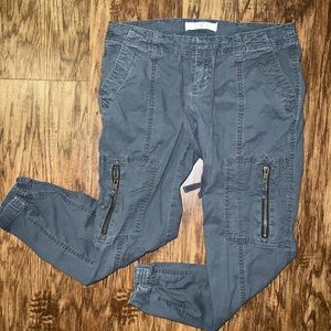 Loft Gray Cargo Pants - Lightweight - Size 0P